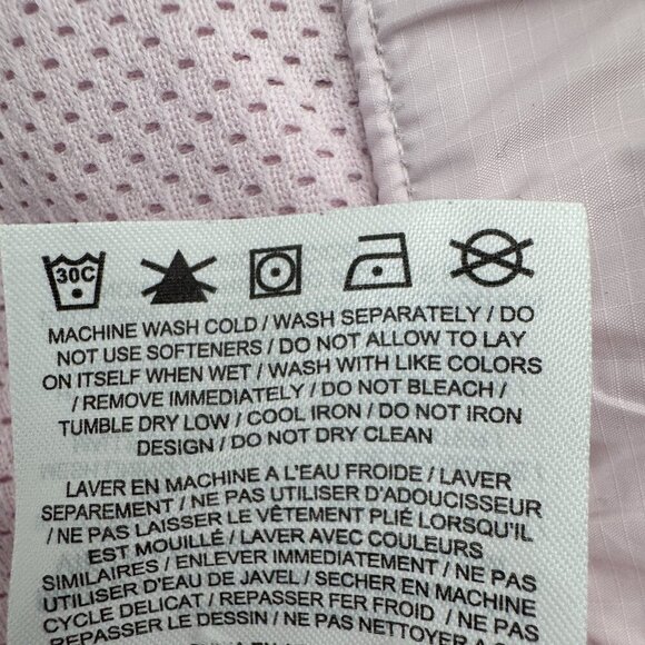 Nike Air Windrunner Girls Light Windbreaker Hooded Jacket in Pink Graffiti-Large - Picture 9 of 9